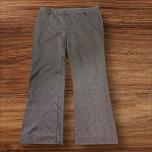 Kut from the Kloth Womens Bootcut Pants 16 Gray Crosshatch Mid Rise Stretch (705